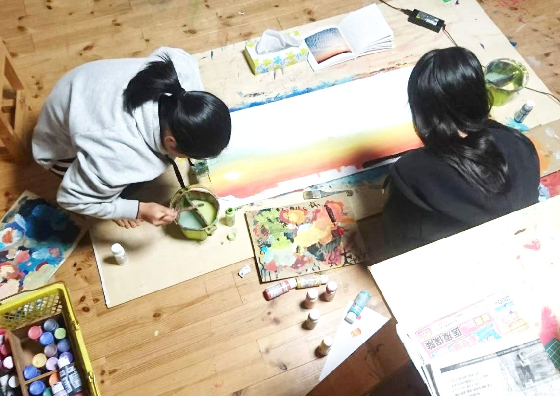 やりたいことを実現する力を育む様子