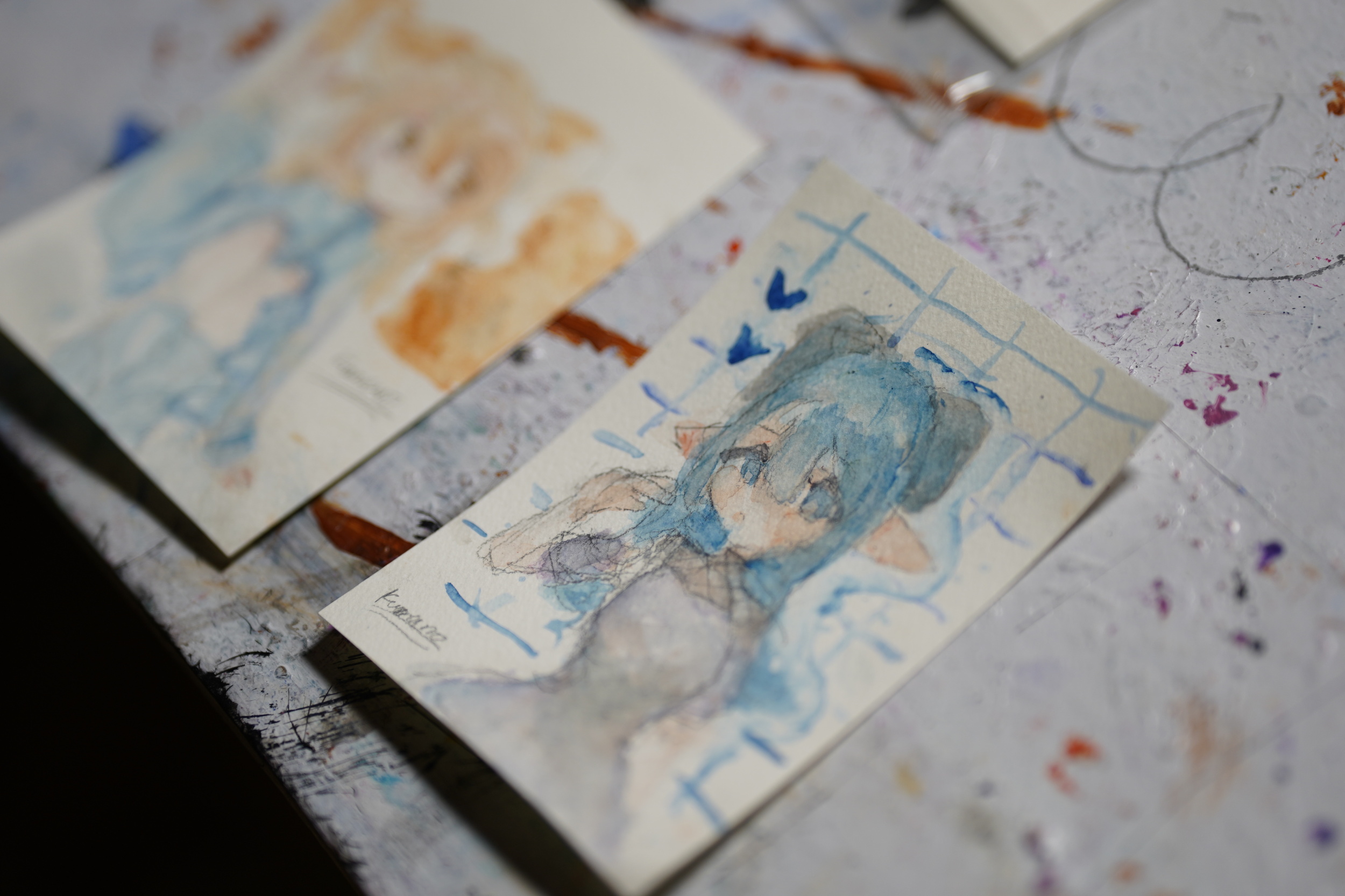 爆発芸術舎（ばくげい）の小学生や中学生が描いたイラスト作品