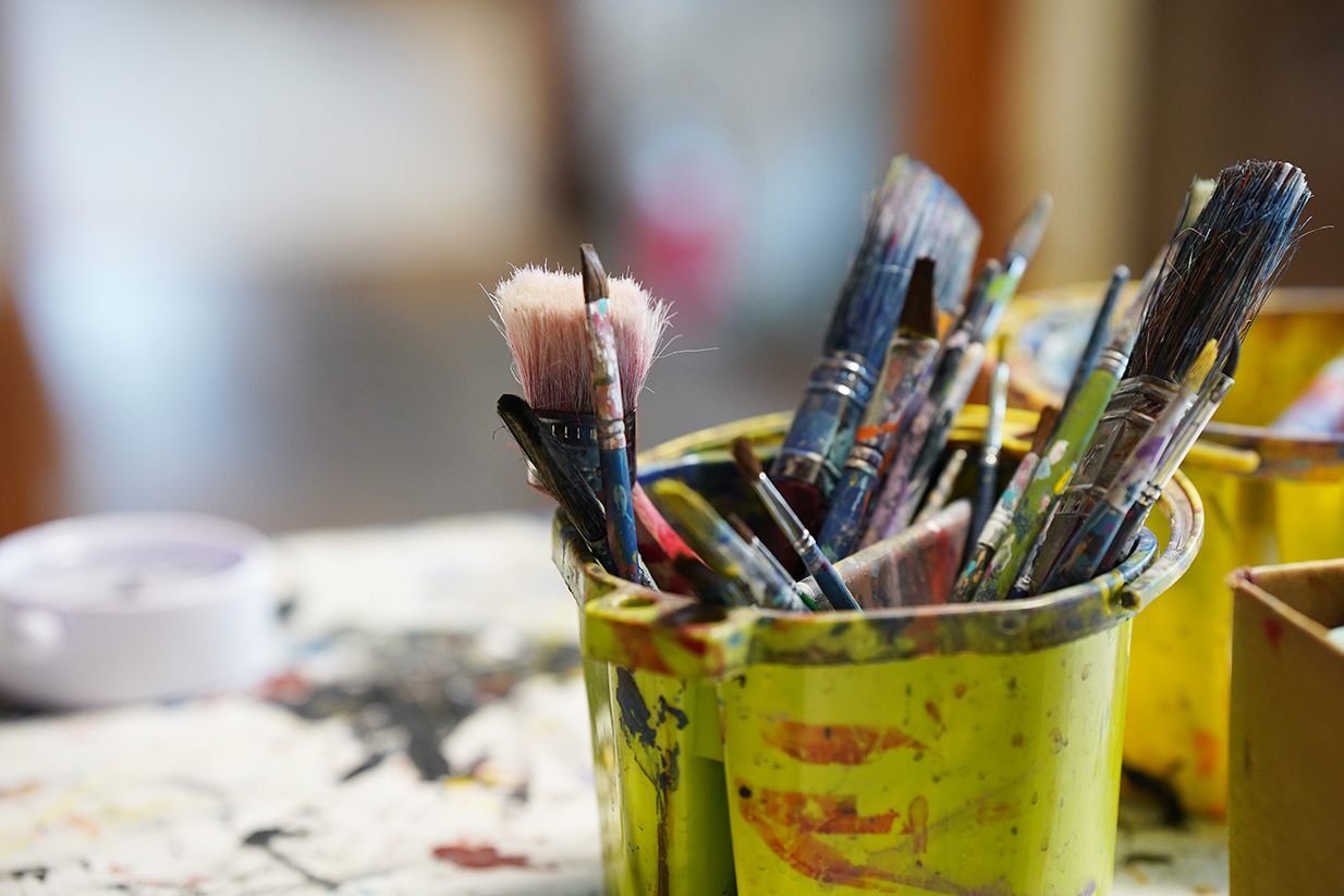 生徒作品：イラストアート